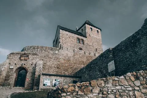 Castle in the bench Stock Photos