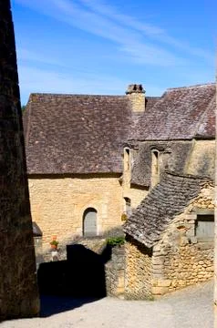 Castle of beynac Stock Photos