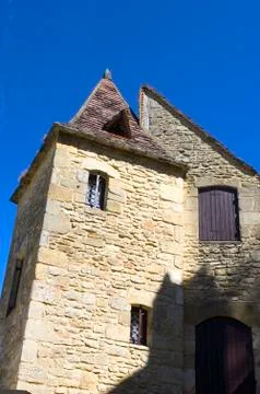 Castle of beynac Stock Photos