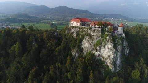 Castle Bled Stock Footage