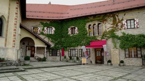 Castle Bled Slovenia Stock Footage 242944560