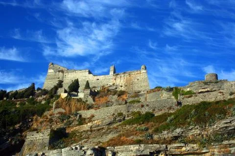Castle from the boat Foto stock