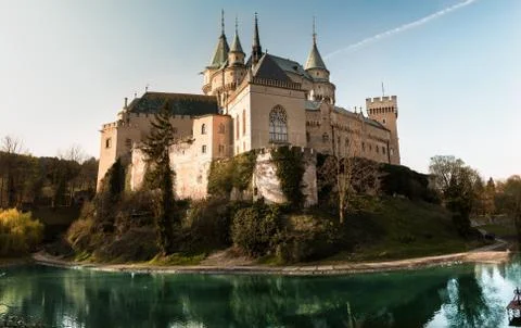 Castle bojnice Stock-Fotos