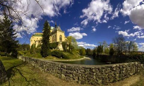 Castle bojnice Stock-Fotos