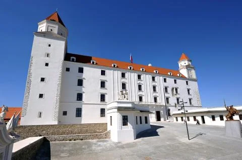 Castle in Bratislava Stock Photos