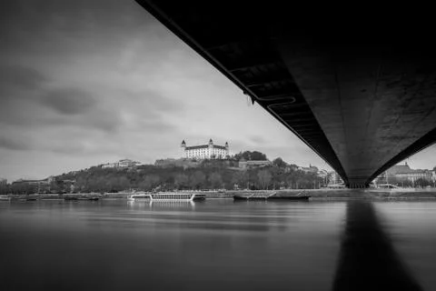 Castle in Bratislava Stock Photos