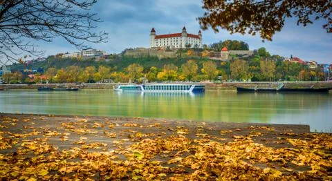 Castle in Bratislava Stock Photos
