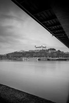 Castle in Bratislava Stock Photos