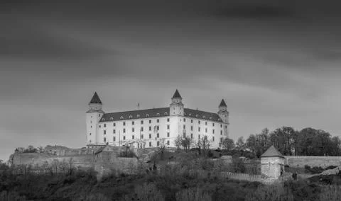Castle in Bratislava Stock Photos