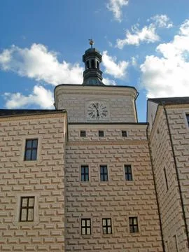 Castle in Breznice Foto stock
