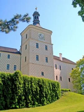 Castle in Breznice Stock Photos