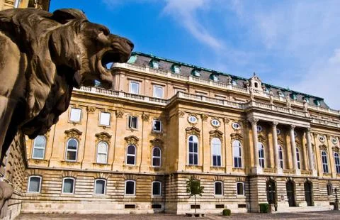 Castle of Budapest Stock Photos