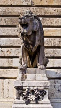 Castle of Budapest Stock Photos