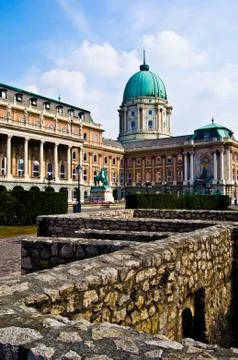 Castle of Budapest Stock Photos