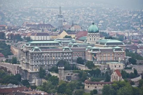 Castle of Budapest Stock Photos