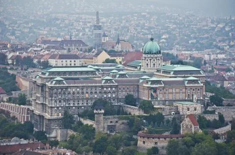 Castle of Budapest Stock-Fotos