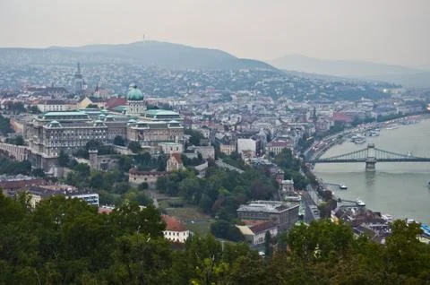 Castle of Budapest Stock Photos