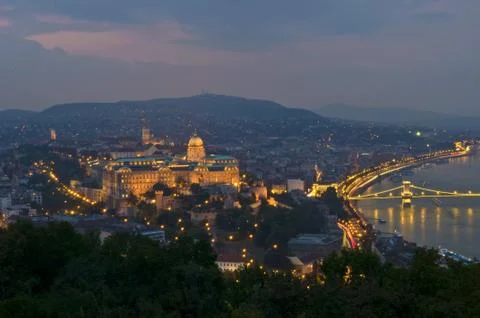 Castle of Budapest Foto stock