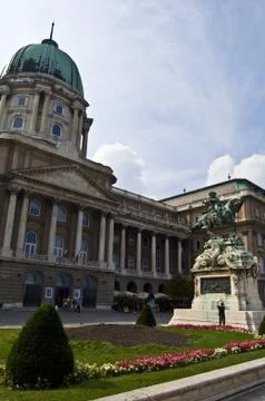 Castle of Budapest Stock Photos
