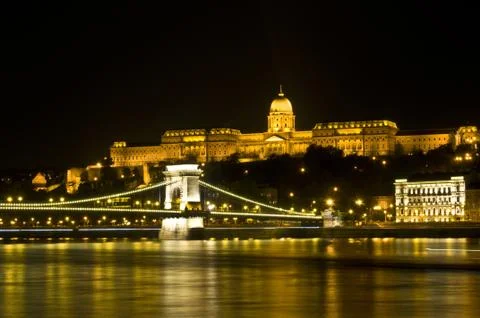 Castle of Budapest Stock Photos