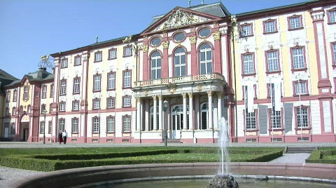 Castle Burchsal Vídeo Stock 399036