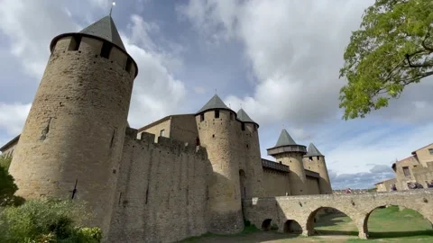 The Castle of Carcassonne Stock-Footage 221927501