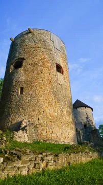 Castle in cesis Stock Photos