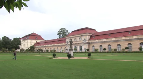 The castle of Charlottenburg Stock Footage 59853978