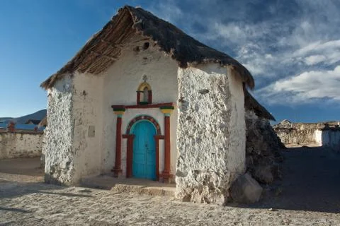 Castle at chile Stock Photos