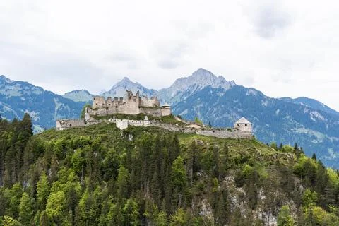 Castle on the Cliffs Stock Photos