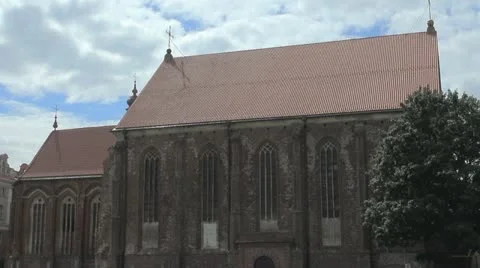 Castle in cloudy day Stock Footage 11496434