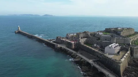 Castle Cornet Saint Peter Port, Guernsey Stock Footage 312113117