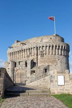 Castle of Dinan Stock Photos