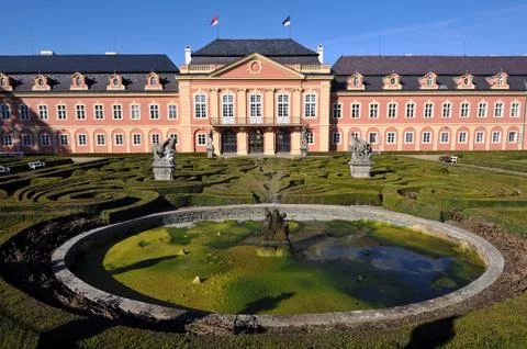 Castle Dobříš Foto stock