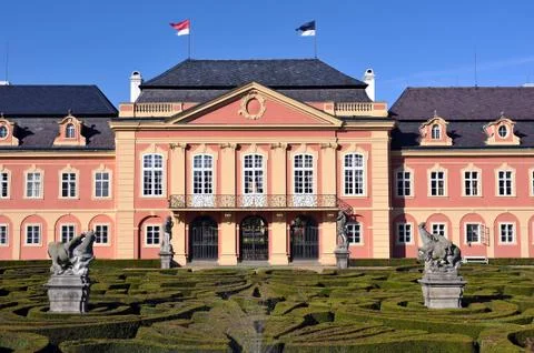 Castle Dobříš Foto stock