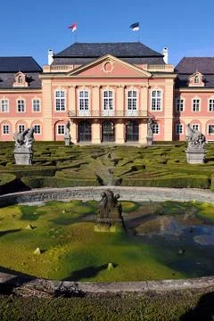 Castle Dobříš Stock Photos