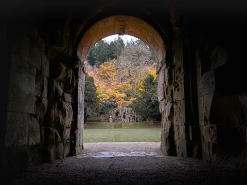 Castle door Stock Photos
