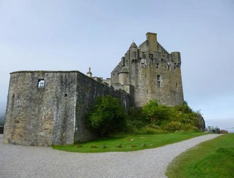 Castle in Eilean Donan Stock Photos