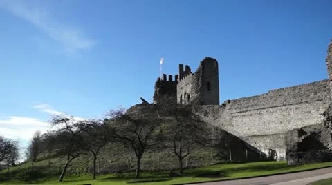Castle England Stock Footage 11063698