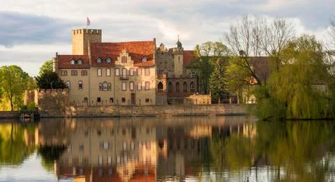 Castle in Flechtingen, Germany Stock Photos