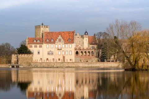 Castle in Flechtingen, Germany Stock Photos