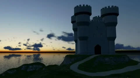Castle Stock Footage 10730705