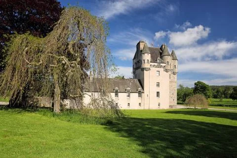 Castle Fraser Foto stock