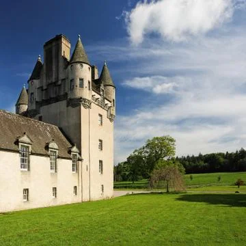 Castle Fraser Foto stock