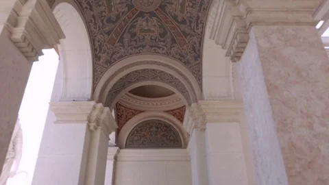 Castle Garden Bazaar Balcony, Budapest Stock Footage 83667482