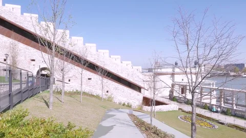 Castle Garden Bazaar, Budapest Stock Footage 83668486