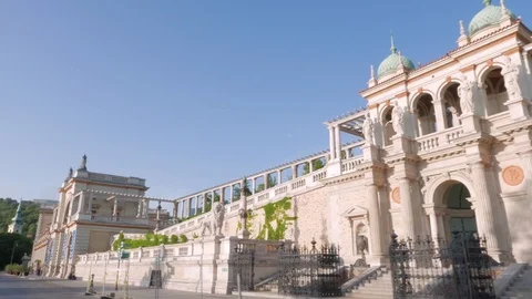 Castle Garden Bazaar, Budapest Stock Footage 90731599