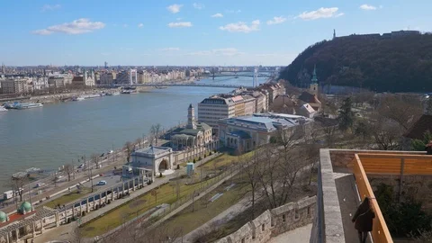 Castle Garden Bazaar Stock Footage 129085577