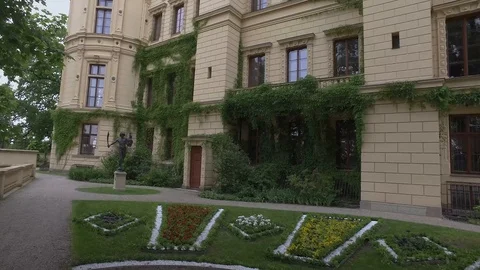 Castle gardens 2 Stock Footage 97146419