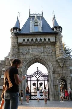 Castle Garibaldi Foto stock